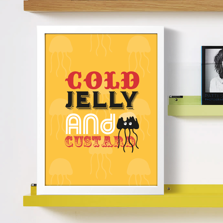 Cold Jelly & Custard
